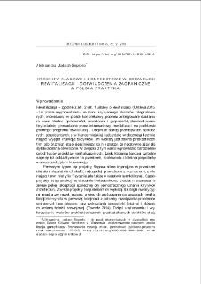 Projekty flagowe i kontekstowe w obszarach rewitalizacji - doświadczenia zagraniczne a polska praktyka = Flagship and contextual projects in revitalization areas - foreign experiences and the polish practice