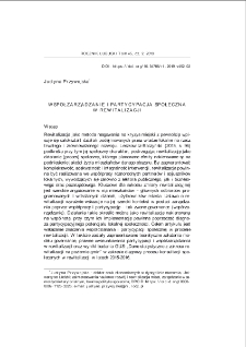 Współzarządzanie i partycypacja społeczna w rewitalizacji = Co-governance and social participation in revitalization