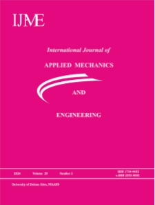 International Journal of Applied Mechanics and Engineering (IJAME), volume 29, number 2 (2024) - Contents