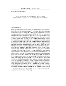 Wychowanie seksualne a ryzykowne zachowania seksualne młodych dorosłych = Sex education and risk sexual behaviours of young adults