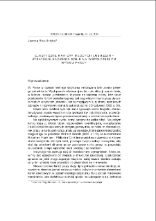 Elastyczne kariery młodych Lubuszan - strategie radzenia sobie na współczesnym rynku pracy = Flexible careers of young inhabitants of Lubuskie Region - strategies for coping on the contemporary labour market