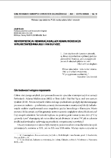 Reinterpretacja i renarracja ballady Adama Mickiewicza w filmie Świtezianka Julii i Mai Bui Ngoc = Reinterpretation and Renarrative of Adam Mickiewicz`s Ballad in The Film Świtezianka by Julia and Mai Bui Ngoc