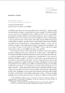 Podziemna walka elektronicznego psychiatry