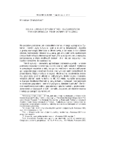 Kilka uwag o dylematach badawczych transformacji postkomunistycznej = Some remarks on research dilemmas of post-communist transformation