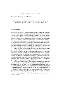Pokoleniowe uwarunkowania oceny stanu zdrowia w świetle badań panelowych = Generational Determinants of Health Assessment in the Light of Panel Studies