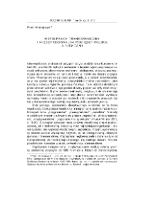 Współpraca transgraniczna i międzyregionalna pomiędzy Polską a Niemcami = Cross-border and interregional cooperation between Poland and Germany