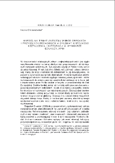Wiedza na temat autyzmu wśród obecnych i przyszłych pedagogów a dylemat wspólnego kształcenia i integracji w wymiarze edukacyjnym = Knowledge of autism among the present and future educators, and the dilemma of common education and integration in the educational dimension
