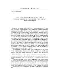 Czar hebanowych kształtów. Ciało pornograficzne w kontekście pornografii międzyrasowej = Magic of ebony shapes. Body of pornography in the contexts of interracial pornography