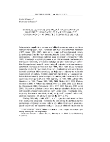 Minimalizowanie zachowań ryzykownych młodzieży oraz wspieranie czynników chroniących w świetle teorii resilience = Minimazing risky behaviours of young people and supporting protective factors in the light of resilience theory