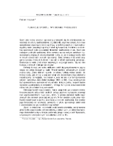 Funkcje sportu. Wybrane problemy = Functions of sport. Selected problems