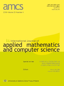 International Journal of Applied Mathematics and Computer Science (AMCS), volume 25, number 4 (2015) - Contents