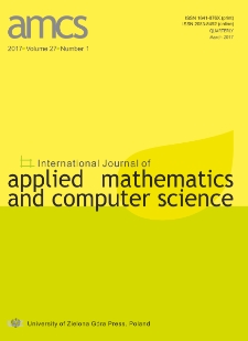 International Journal of Applied Mathematics and Computer Science (AMCS), volume 27, number 1 (2017) - Contents