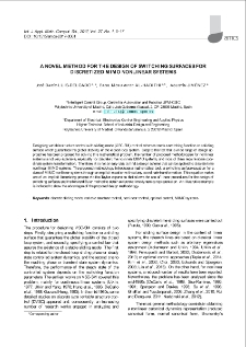 A novel method for the design of switching surfaces for discretized MIMO nonlinear systems