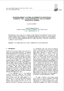 Minimum energy control of descriptor fractional discrete-time linear systems with two different fractional orders