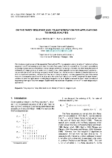 On the Farey sequence and its augmentation for applications to image analysis