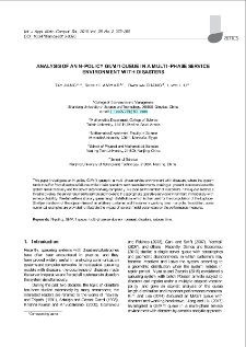 Analysis of an N-policy GI/M/1 queue in a multi-phase service environment with disasters
