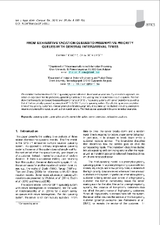 From exhaustive vacation queues to preemptive priority queues with general interarrival times