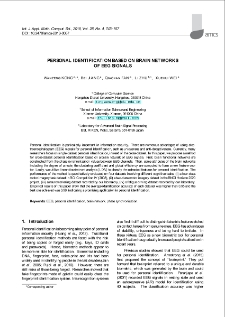 Personal identification based on brain networks of EEG signals
