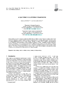 A quaternion clustering framework