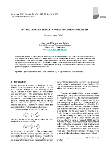 Mittag-Leffler stability for a Timoshenko problem