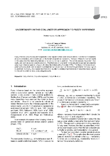 Uncertainty in the conjunctive approach to fuzzy inference