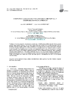 Computing a mechanism for a Bayesian and partially observable Markov approach