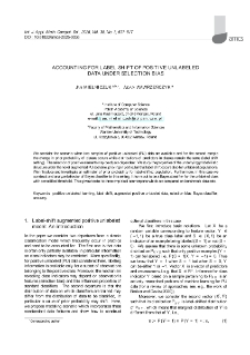 Accounting for label shift of positive unlabeled data under selection bias