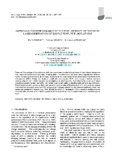 Improving the performance of the feature drift detector by lasso observation of sample feature fluctuations