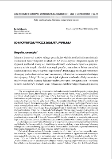 Echa romantyzmu w poezji Zygmunta Jana Rumla