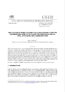 Application of Mobile GIS and the Flora Incognita App for Documenting Vegetation Along the Green Ecological Trail in the Barlinek Landscape Park