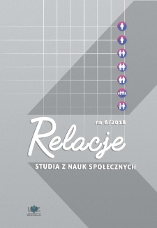 Relacje. Studia z Nauk Społecznych, tom 6 - spis treści